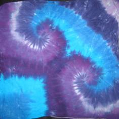 Blue Purple Spirals