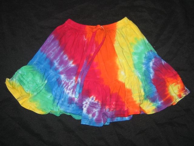Skirt Rainbow Swirl