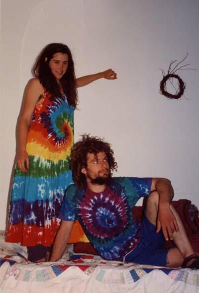 Eric and Brenda in a Dress and T-Shirt.