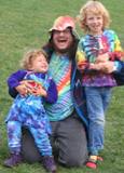 The Wild Child Support Team!  Nora, Bruce & Adin Sept. `05