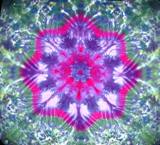 Tie Dyed Mandala Tapestry 11