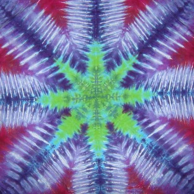 Tie Dyed Mandala Tapestry 13