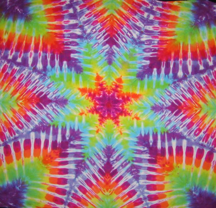 Tie Dyed Mandala Tapestry 29